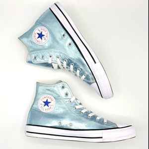 Blue Metallic Chuck Taylor